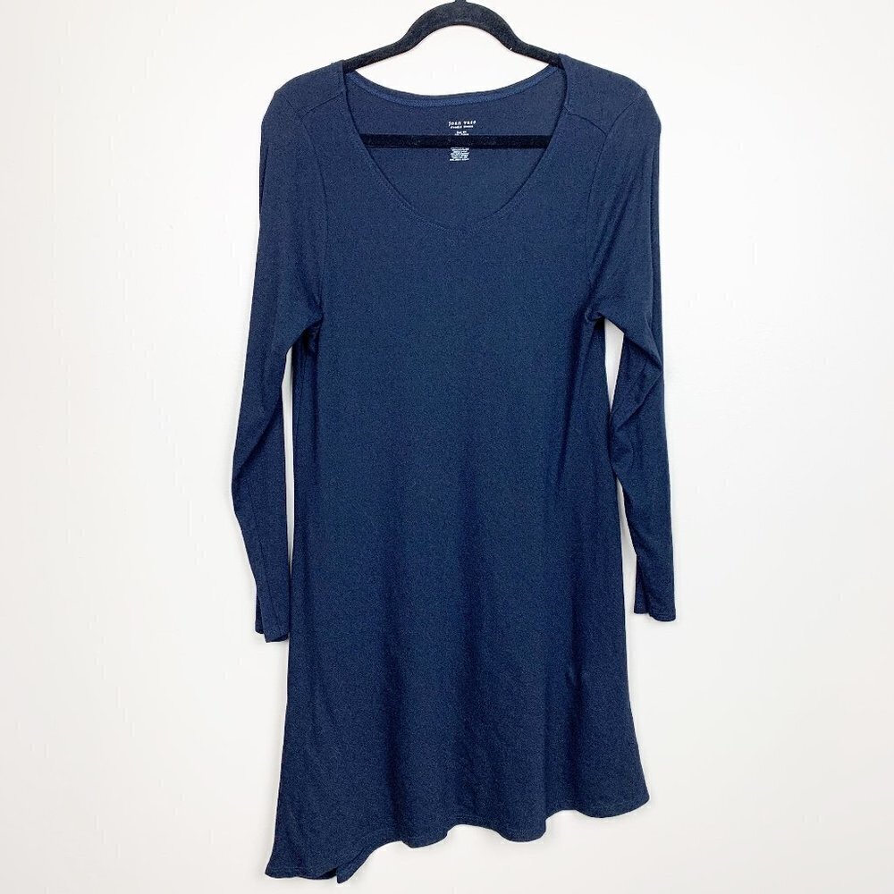 Joan Vass Studio Woman Asymmetrical Knit Dress